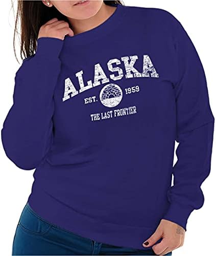 Сувенир, hoody Alaska Last Frontier Igloo за мъже или Жени