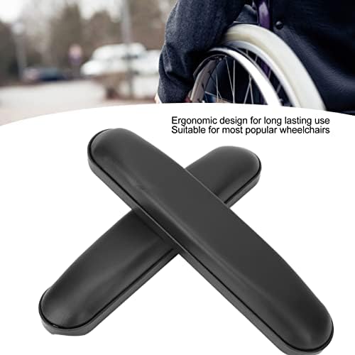 Kadimendium подложка за количка ръкохватка, гъба, универсална инвалидна количка подлакътник замяна на професионален водоустойчив за офис