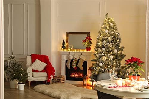 Carolin's Treasures SS4553-CS Булдог Английски Конфетная Бастун Празничен Коледен Чорапи, Чорапи за висящи пред камината, Коледен Сезон