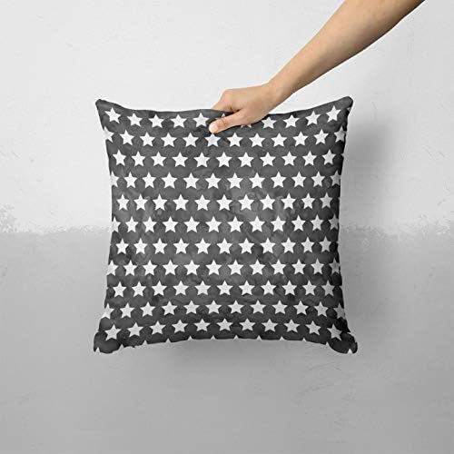 iiRov Черно-бели Акварелни Звезди - Самостоятелен Декоративен Начало Декор На закрито или на открито, Калъфка за дивана, на леглото