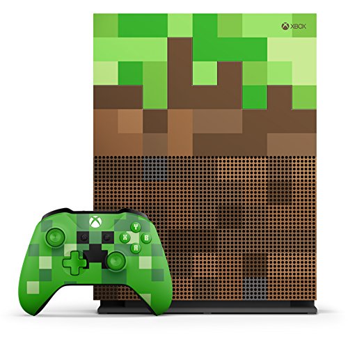 Конзола Xbox One S в Ограничен тираж 1 TB - Minecraft Пакет [спиране на производството]