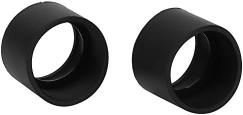 2 елемента Гумена капачка, за да фокусиращ Диаметър 36 мм, Защитни Професионални Очни Чаши за Стереомикроскопа, Аксесоар за стереомикроскопа (KP-H1 Bevel)