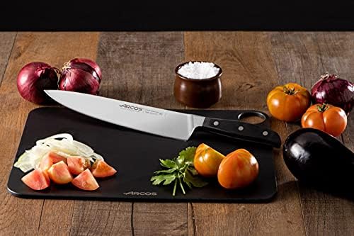 Нож на главния готвач ARCOS 6 Инча от неръждаема стомана. Професионален кухненски нож за готвене. Ергономична дръжка от полиоксиметилена