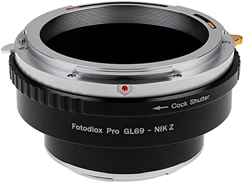 Адаптер за закрепване на обектива Fotodiox Pro - Съвместим с обектив Fujica GL69 Mount и системи беззеркальных фотоапарати