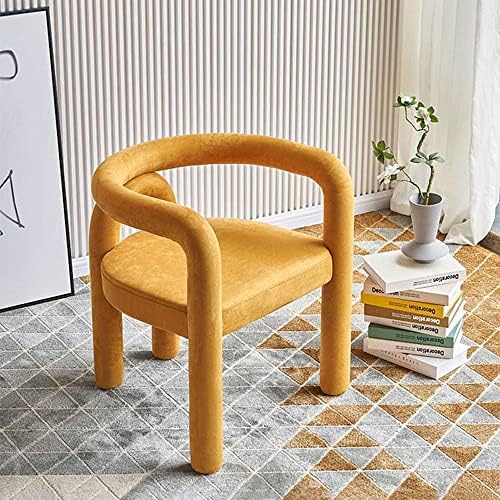 Козметичен стол SXYMKJ Скандинавски Мебели за Всекидневна, Стол за почивка, Кът за стол с възможност за сгъване на облегалката, кашмир диван,