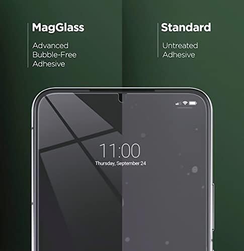 матово защитно фолио magglass за Galaxy S22 Plus - Защита на дисплея от закалено стъкло със защита от отблясъци, сензор за пръстови отпечатъци (Samsung S22 2022 + 6,6 инча)