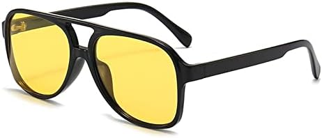 Mcolics Очила за Нощно Шофиране за Мъже И Жени - Поляризирани с Антирефлексно покритие UV400 Жълти Защитни Очила за Нощно Виждане за Риболов Голф