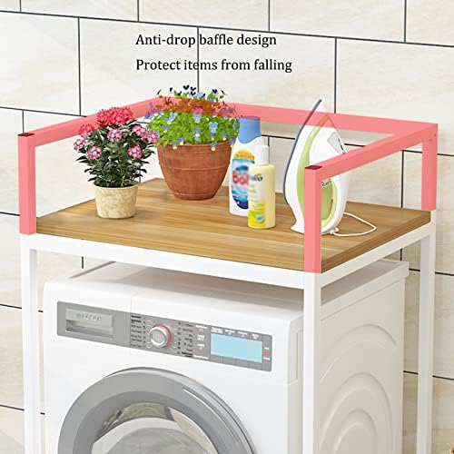 Рамки за съхранение на перални машини BKGDO, Подова Поставка за Тоалетна, Стойка за съхранение на домакински Тоалетни принадлежности,