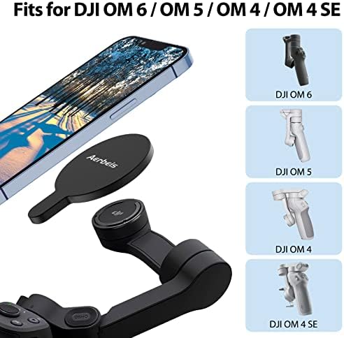за DJI OM 6 Скоба-адаптер Magsafe, който е съвместим с карданным стабилизатор на DJI Osmo Mobile 6, също е подходящ за DJI OM 5 4 SE