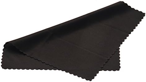 Кърпа за почистване на обективи от микрофибър Pyramex CLEAN CLOTH, 7 x 6, Черна
