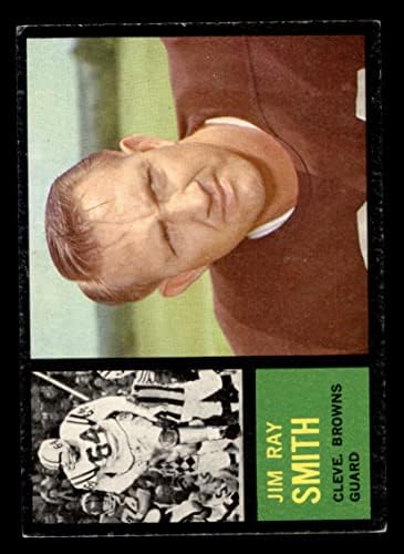 1962 Topps 30 Джим Рей Смит Cleveland Browns-FB (Футболна карта) БИВШ Browns-FB Бэйлор