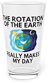 Бирена Чаша, Халба 16 унции Хумористични Земни Планети Гелиосфера Любител на Млечния Път е Весел Планетарни 16 унции