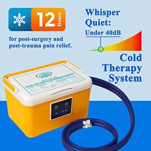 Система за студена терапия, Малошумная машина за лед терапия, Непрекъснат Криотерапевтический студен компрес с регулируем