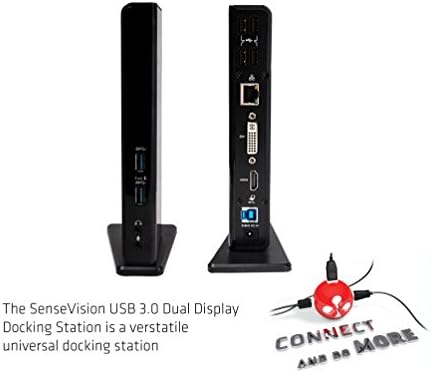Докинг станция Club3D USB 3.0 с двоен дисплей DVI/HDMI (CSV-3242HD)