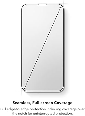 Защитно стъкло ZAGG InvisibleShield XTR за iPhone 13 и 13 Pro, сверхпрочный материал D30, сверхчувствительное стъкло InvisibleShield