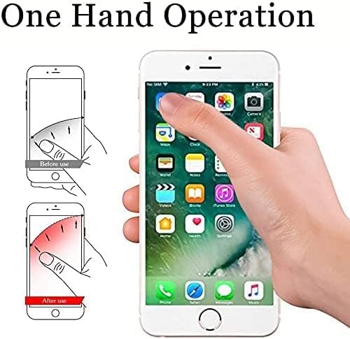 Сгъваем държач за пръстите на мобилен телефон за смартфони и таблети - Мрамор Лилаво, Розово Бяло, Синьо (3 опаковки)