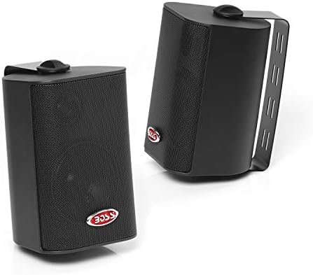 BOSS Audio Systems MR4.3Б 200 W На пара, 4 Инча, Full range, 3-лентови говорители, които са Защитени от атмосферни влияния Морски колона се Продават по двойки