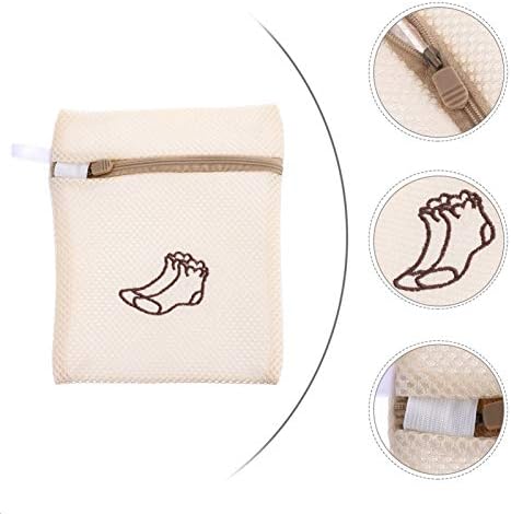 Чанта за пране на чорапи Cabilock Мрежести Торби за дрехи, Защитна чанта за грубо измиване на Окото Чанта за Пране, Пътна