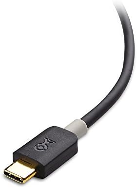 Кабела е на стойност 2 комплекта тънки кабели серия USB C-C USB с бързо зареждане с мощност 60 W черен цвят с дължина 3,3 фута