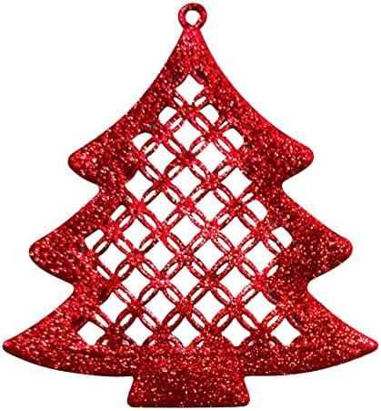 Комплект коледна украса NEARTIME за Коледната елха, Метална декорация за окачване Коледна елха, Украса за парти, рожден Ден, Коледа интериор,