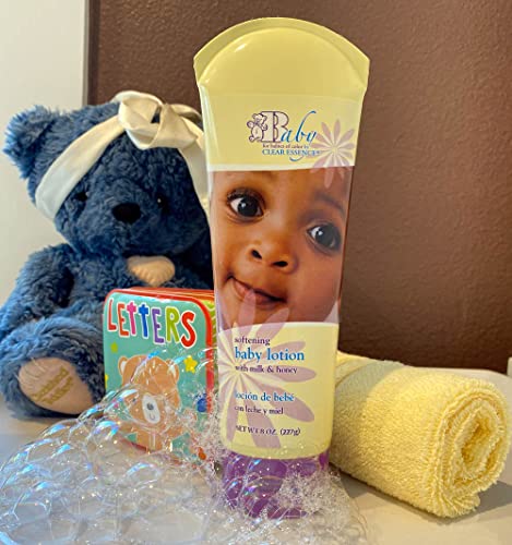 Детски омекотяващ лосион Clear Essence Бебето с мляко и мед - Грижи за детската кожа - Лосион за тяло с аромат на мляко и