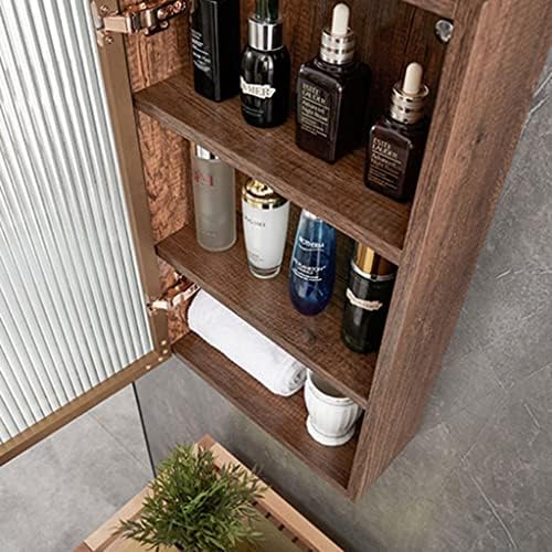 BDDIE Стенен шкаф за баня с 3 рафтове, над Тоалетна Шкаф за съхранение на неща за Кухня-пералня (Цвят: A, Размер: 35 * 15 * 60 см)