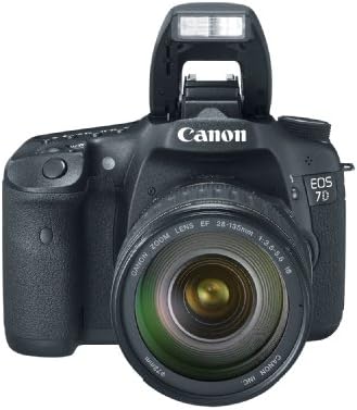 Цифров slr фотоапарат Canon EOS 7D с резолюция 18 Мегапиксела CMOS камера с обектив 28-135 mm f / 3.5-5.6 IS USM (спиране