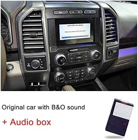Аудиобокс aoonav за Ford F150 2015-2021 Двухэкранное Автомобилното Радио на Оригиналния Автомобил със Система за управление на озвучителна