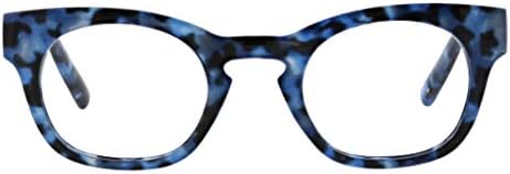 Peepers от peeperpecs Женски Квадратни Сини Светозащитные Очила за четене в скандинавски стил Ноар