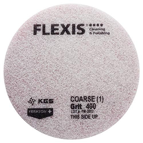 Тампони за почистване и полиране на пода FLEXIS KGS 27 инча, размер на 400 - червено (2 опаковки)
