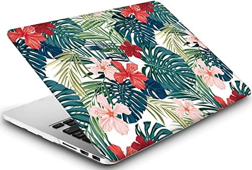 L3H3 е Съвместим с 13-инчов корпус MacBook Pro 2015 2014 2013 до края на 2012 година на издаване A1502/A1425 с сетчаткой, пластмасов твърд корпус и клавиатура (червено цвете)