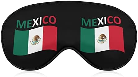 Маска за очи с участието на Хартата на Мексико за Сън, Затемненная Нощна Превръзка на Очите и с Регулируема Каишка за Мъже И Жени, Сън