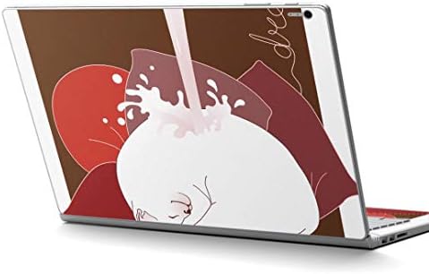 етикети igsticker Skin за Surface Book / Book2 13,5-инчов ултра-Тънки Премия Защитни Стикери за Тялото Skins Универсална Корица Cat Illustration