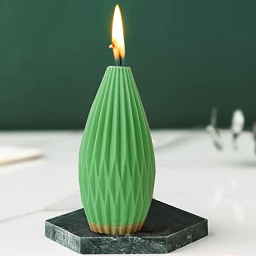 Силиконова форма за направата на свещи във формата на 3D вази, Форма за свещи, Силиконова форма за собственоръчно сапун, Леене