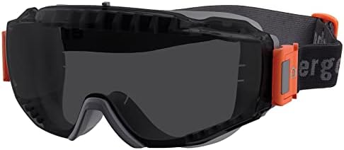 Защитни очила Ergodyne Skullerz Modi Protective OTG Safety Goggle, Косвени Вентилация, Защита от замъгляване, Устойчивост На надраскване