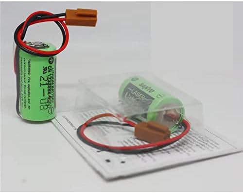 (20 пакети) Литиева батерия CR17335SE-R 3V 1800 ма за Sanyo Fanuc A98L-0031-0006 A02B-0177-K106 Батерия с жак