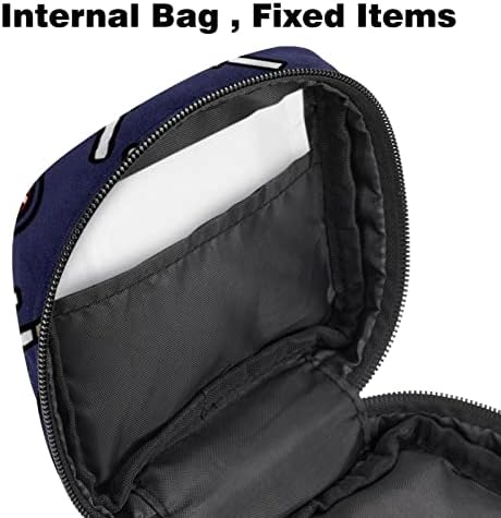 Чанта за съхранение на Хигиенни Кърпички Kendo Japan Navy, Чанта за Менструални Тампони, Втулки за Чорапогащи, Притежателят на Тампон,