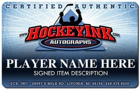 МАРСИЛИЯ ДИОНН Подписа на шайбата на Лос Анджелис Кингс - HOF92 - за Миене на НХЛ с автограф