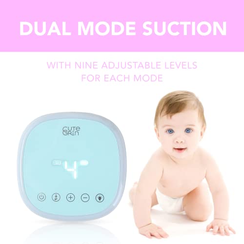 Назален аспиратор за бебета е Задължително условие за начинаещи майки - Отделен Електрически аспирация от носа-за бебета и малки деца (зелен)