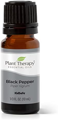 Растителна терапия с Етерично масло от черен пипер 10 мл (1/3 унции) е Чист, неразбавленное, Лечебен качество