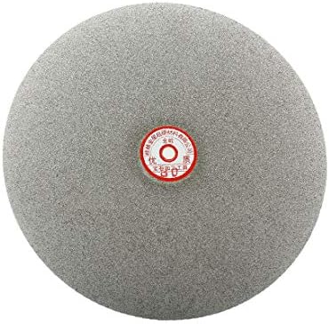 Шлайфане кръг на X-DREE 300 mm 12 инча с шкурка 80, с диамант покритие, с плосък кръгъл кръг, шлайфане кръг (диск с диаметър 300