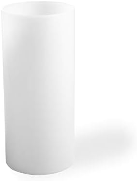 Лампион от млечно бяло стъкло TLLAMP с Директен Цилиндрическим Стъклен абажуром Взаимозаменяеми Стъклена лампа (3 x 5 инча)