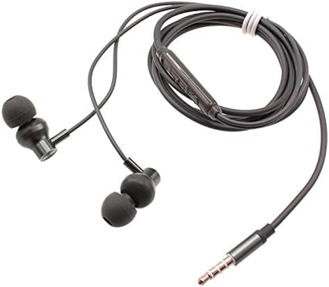 Слушалки с кабел, Hi-Fi Sound Слушалки с микрофон за разговори със свободни ръце, Метални ушите, съвместими с iPad 10.2 (2020