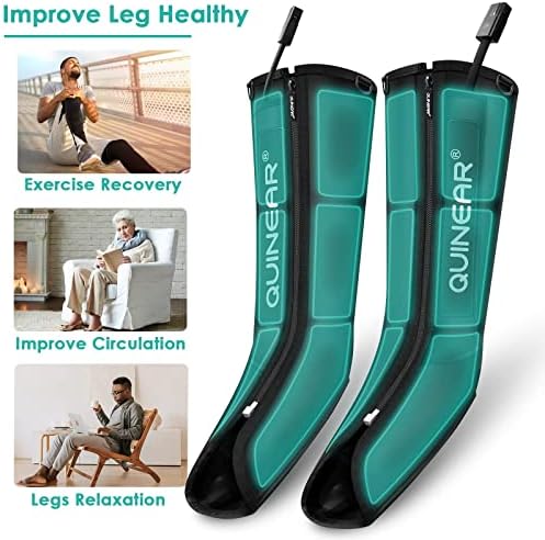 Система за Възстановяване на краката QUINEAR за спортисти, Възстановителни обувки, Компрессионный масажор за крака за кръвообращението