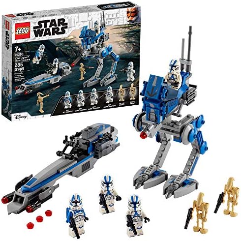 Конструктор LEGO Star Wars 501st Legion Clone Рейнджъри 75280, Готин комплект за творчески игри и най-страхотните строителството; Чудесен подарък или специален подарък изненада за