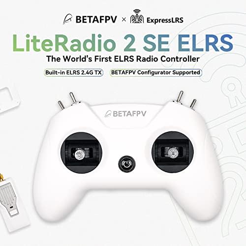 BETAFPV ExpressLRS LiteRadio 2 SE Предавател на дистанционно управление с вградена батерия 1000 mah 1 S, за FPV RC Състезателни Търтеи Мультироторный Симулатор Калибриране Джойстик - Ре?