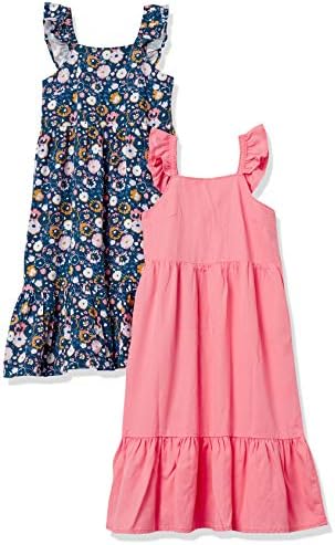 Тканевое рокля без ръкави за момичета и деца Essentials , комплект от 2