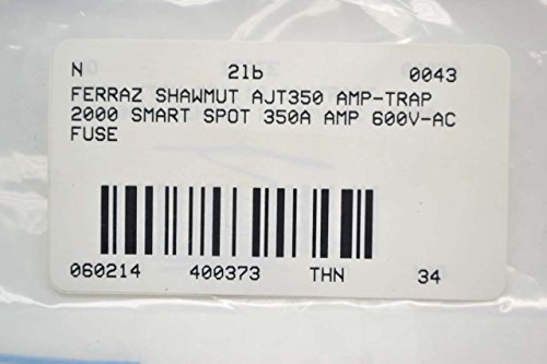 НОВ ПРЕДПАЗИТЕЛ FERRAZ SHAWMUT AJT350 AMP-TRAP 2000 SMART SPOT 350A AMP 600V-AC B400373