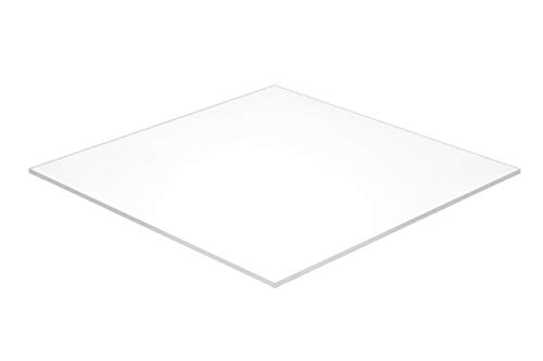 Falken Design HIS Удароустойчив лист от стирен, Бял, 18 x 36 x 0,04