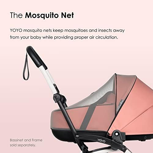 Mosquito net BABYZEN YOYO за плетена детска люлка - Предпазва детето си от комари и други насекоми